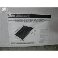 80 WATT SOLAR PANEL KIT