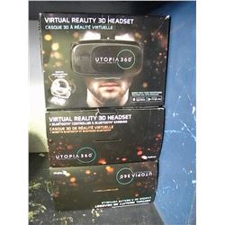 6 BOXES UTOPIA VIRTUAL REALITY 3D HEAD SETS