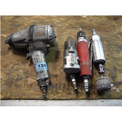 4 ASSORTED AIR TOOLS