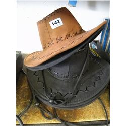 8 LEATHER COWBOY HATS