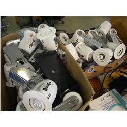 LARGE LOT OF 2 BOXES LED POT LIGHT FIXTURES