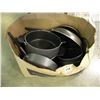 Image 1 : LARGE BOX OF KITCHEN POTS....