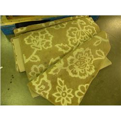 4 RUBBERBACK THROW RUGS