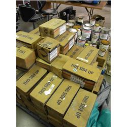 2 PALLETS OF MISC PAINTS