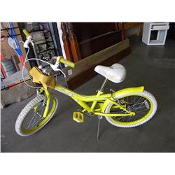 YELLOW CHILDS BIKE