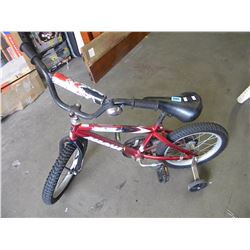 MAGNA CHILDS BIKE WITH TRAINING WHEELS
