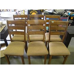 6 MATCHING DINING CHAIRS