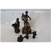 Image 1 : VINTAGE COPPER FIGURES