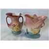 Image 1 : TWO PIECE OF US HULL POTTERY