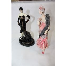 TWO COLLECTIBLE BEAUTY FIGURES