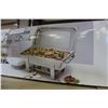 Image 2 : 9 QUART STAINLESS STEEL CHAFING DISH AND MEAT GRINDER