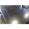Image 2 : NEW HOME ELEGANCE RECTANGULAR DINING TABLE WITH JACK KNIFE LEAF FREIGHT DAMAGE TO CORNER