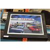 Image 1 : TEXACO SIGNED DAVID SAYDER 157/950 FRAMED AND MATTED