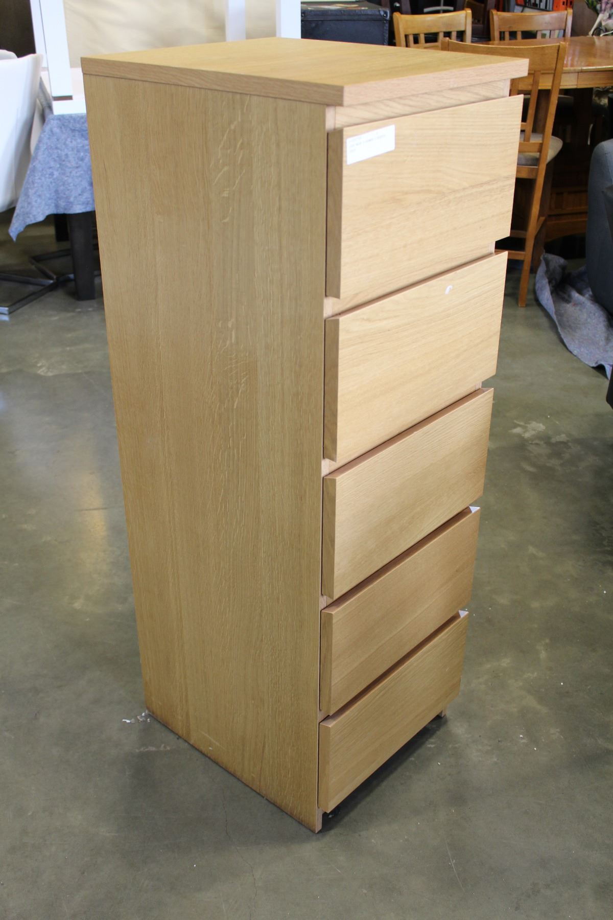 Ikea Malm 5 Drawer Lingerie Chest