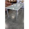 Image 2 : METAL AND GLASSTOP TABLE