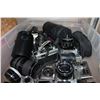 Image 2 : LARGE TRAY OF CAMERAS AND LENSES