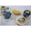 Image 2 : VARIOUS VINTAGE DRESSER DISHES AND CHINA