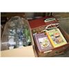 Image 1 : LOT OF SERVING DISHES AND BOX OF COOKBOOKS ETC (3 BOXES)