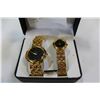 Image 2 : MENS AND LADIES MATCHING DAVANCI WATCH SET RETAIL $125.00