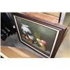 Image 2 : TWO SIGNED CANVAS AND SIGNED FRAMED LOUIS SOONIUS PRINT