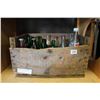 Image 1 : 1965 7-UP CRATE OF GLASS SOD BOTTLES
