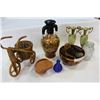 Image 1 : LOT OF HOUSEWARES VASE WOOD BIKE ETC