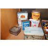 Image 1 : LOT OF VINTAGE GROCERY TINS