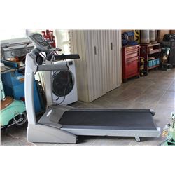 VISION FITNESS PREMIER TREADMILL WITH ELEVATION AND HEADPHONE ATTACHMENT, WORKING