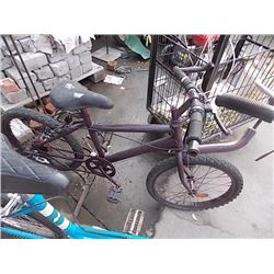 BIKE - CHILD'S 5 SPEED BIKE - PURPLE