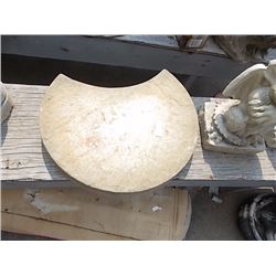 CONCRETE STEPPING STONE - MOON