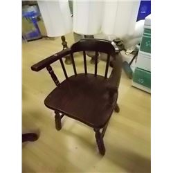 WOOD PUB CHAIR - 4 X BID