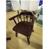 Image 1 : WOOD PUB CHAIR - 4 X BID