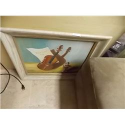 FRAME OIL PICTURE - VIOLIN SONATA IN AB