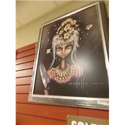 FRAMED PRINT - SINGLE AGAIN - ANGELINA WRONA - GALLERY ESTIMATE $550