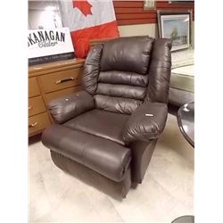 LEATHER ROCKER RECLINER
