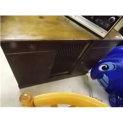 MAHOGANY BAR CABINET - 1930'S