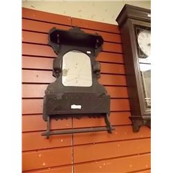 VICTORIAN HANGING SHAVING MIRROR