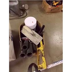 BOX - TOOLS & RED HOSE