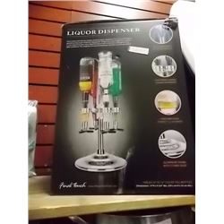 LED LIGHTED LIQUOR DISPENSER