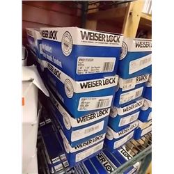 NEW WEISER PRIVACY DOOR KNOBS - 5 PER LOT