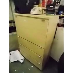 DRESSER CABINET - 3 DRAWER & DROP FRONT DOOR