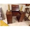 Image 1 : VINTAGE KNEELHOLE WRITING DESK - LIFT TOP