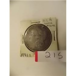 COIN - USA $1 - 1891