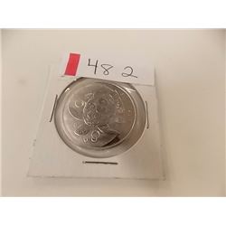 SILVER COIN - 2013 1/2 OX .999 FINE SILVER FIJI TAKU COIN - SEA TURTLE