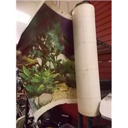 ROLL OF FISH TANK BACK DROP PAPER