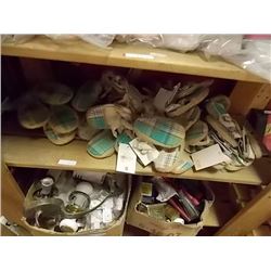 SHELF OF ASSORTED LITTLE GIRL SHOES