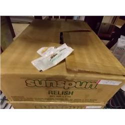 BOX OF RELISH PACKAGES - 500GM