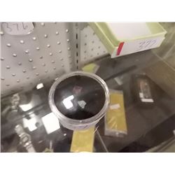 GEMSTONES -  2 TTL - GARNET (SQUARE) & QUARTZ FREE FORM)