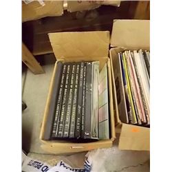 BOX OF ASSORTED RETRO RECORDS