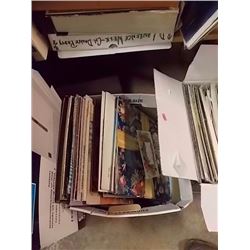 BOX OF ASSORTED RETRO RECORDS